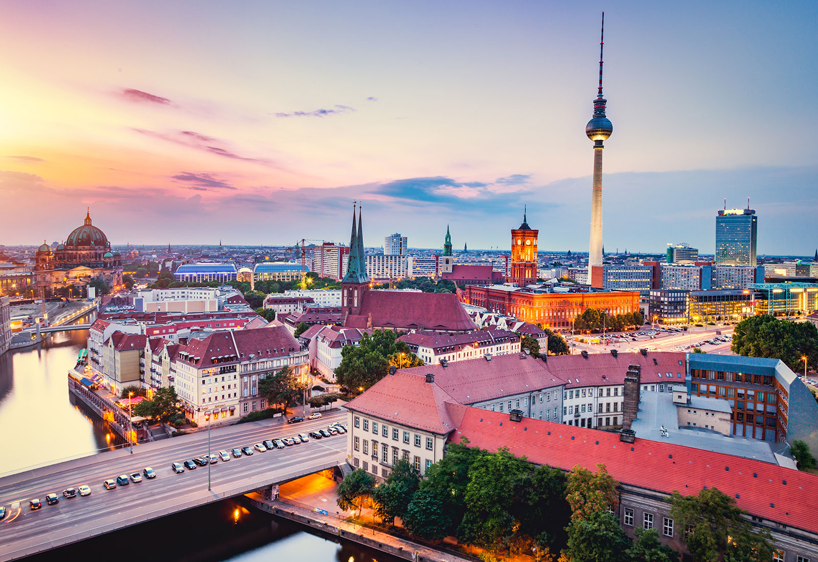 What you need to know when moving to Germany, photo of Berlin at sunset