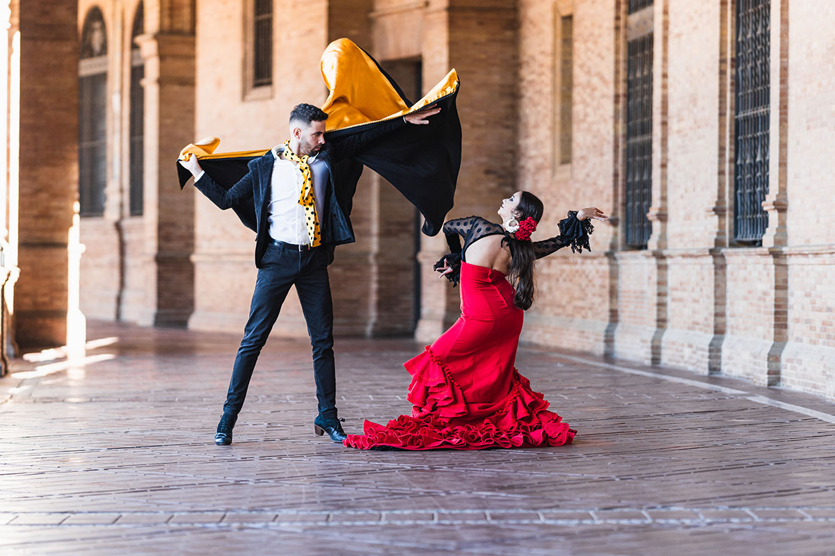 Seville, Spain Flamenco Dancers